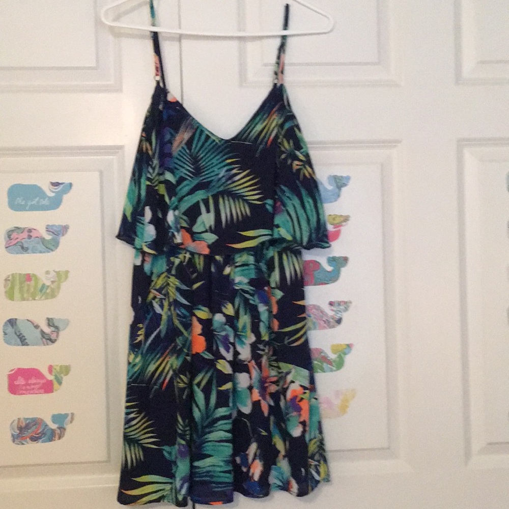 Charlotte Russe Tropical Dress
